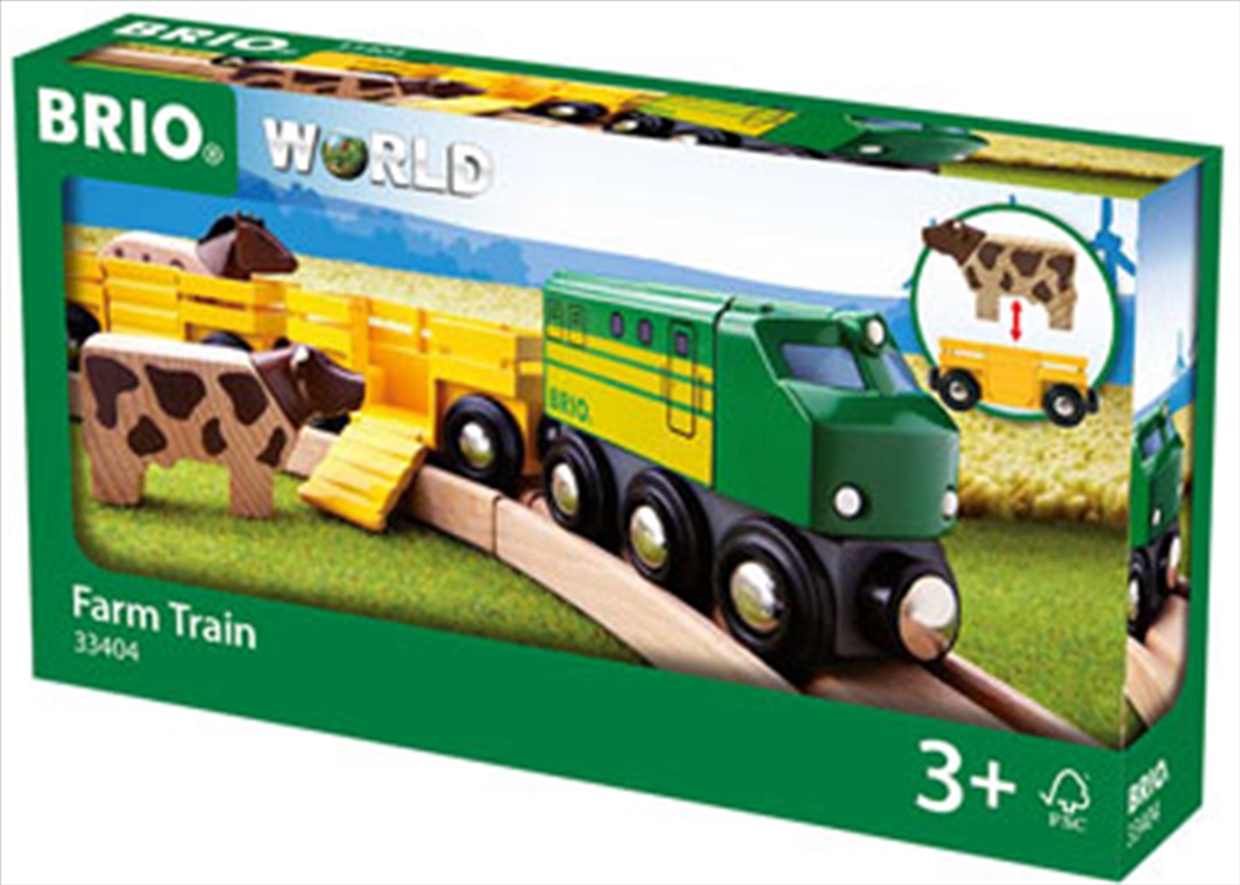 BRIO Train - Farm Train/Product Detail/Building Sets & Blocks