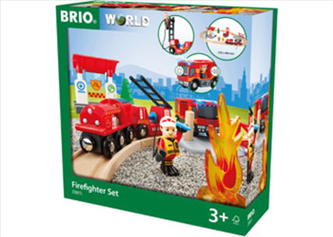 BRIO Set - Firefighter Set, 18 pieces/Product Detail/Building Sets & Blocks