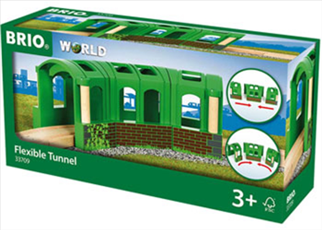 BRIO Tunnel - Flexible Tunnel, 3 pieces Save/Product Detail/Building Sets & Blocks