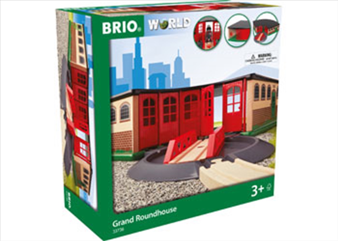 BRIO Destination - Grand Roundhouse, 3 pieces/Product Detail/Building Sets & Blocks