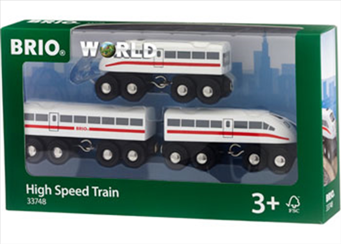 BRIO Train - High Speed Train with Sound, 3 pieces/Product Detail/Building Sets & Blocks