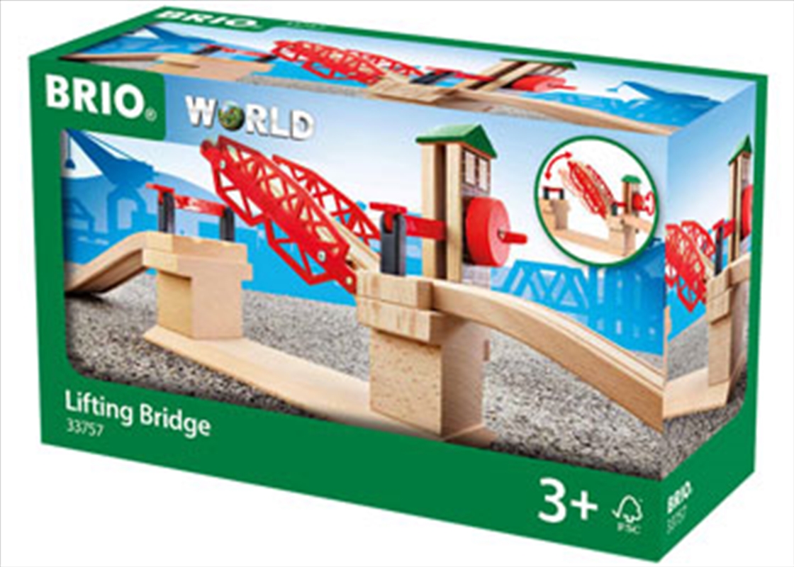 BRIO Bridge - Lifting Bridge, 3 pieces/Product Detail/Building Sets & Blocks