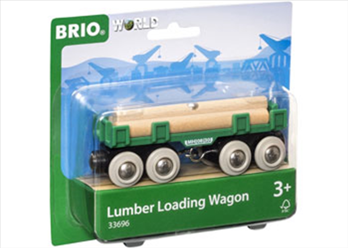 BRIO Vehicle - Lumber Loading Wagon, 4 pieces/Product Detail/Building Sets & Blocks