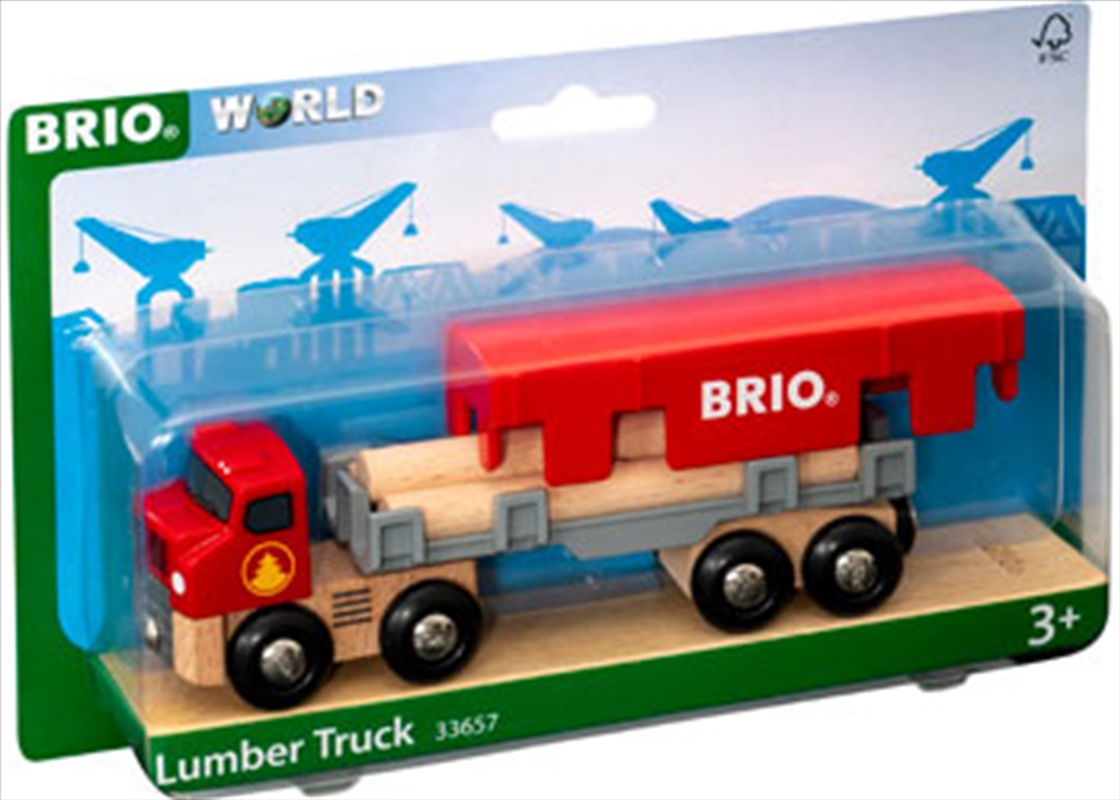 BRIO Vehicle - Lumber Truck, 6 pieces/Product Detail/Building Sets & Blocks