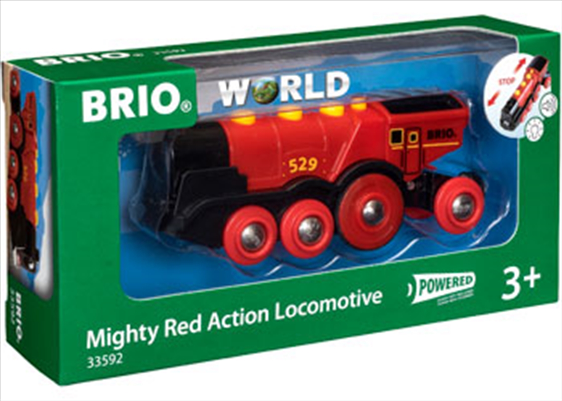 BRIO B/O - Mighty Red Action Locomotive/Product Detail/Building Sets & Blocks