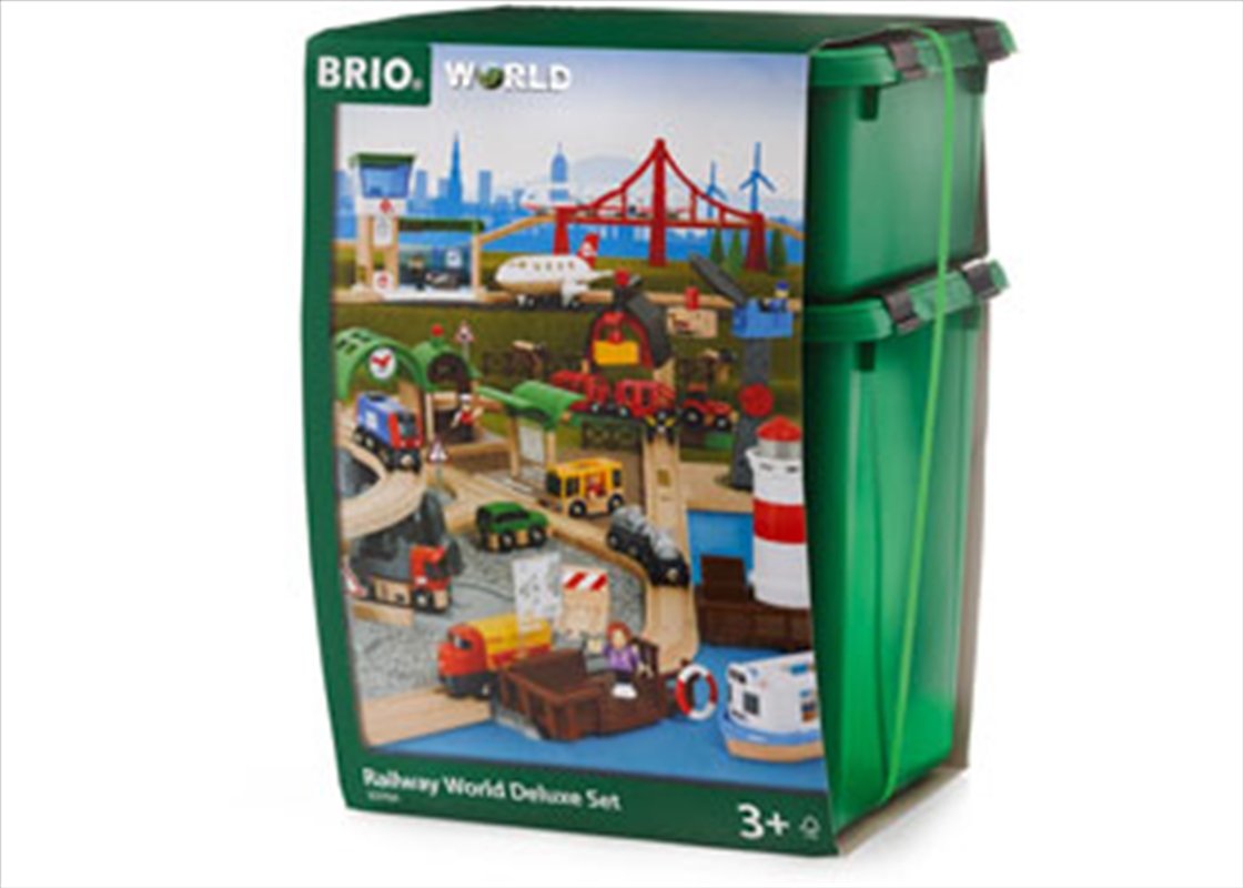 BRIO Railway World Deluxe Set 106 pieces/Product Detail/Building Sets & Blocks