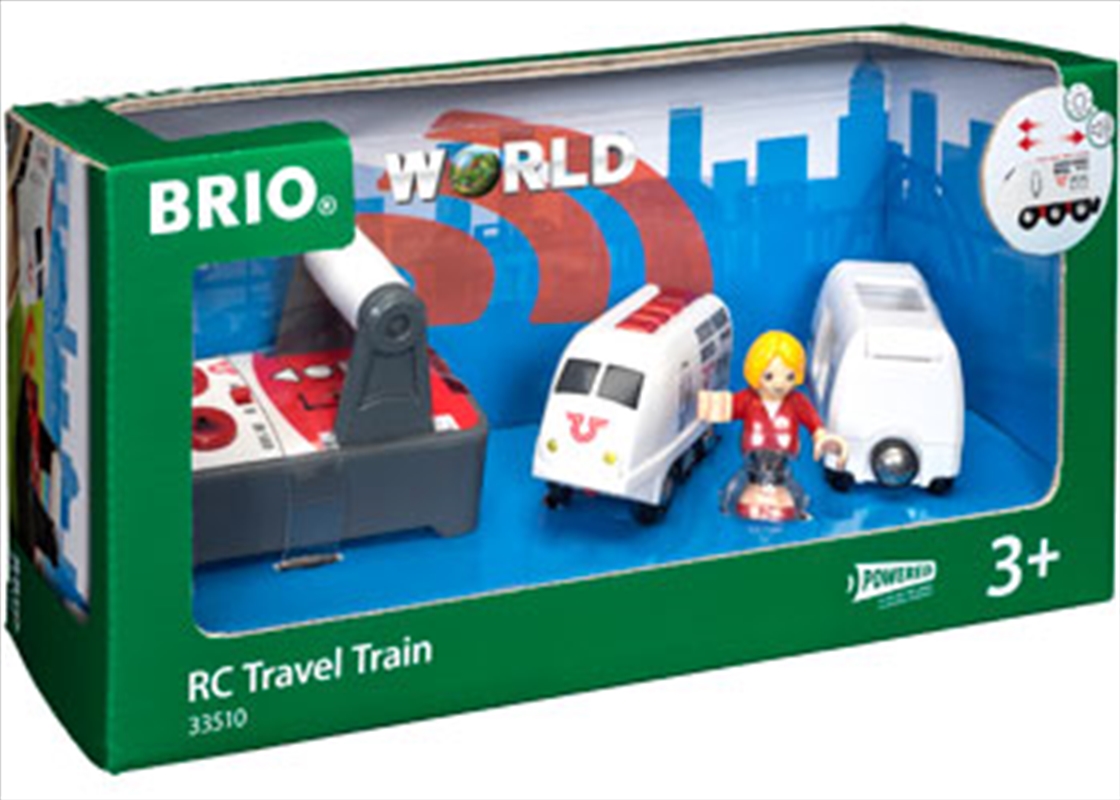 BRIO RC Travel Train 4 pieces/Product Detail/Building Sets & Blocks