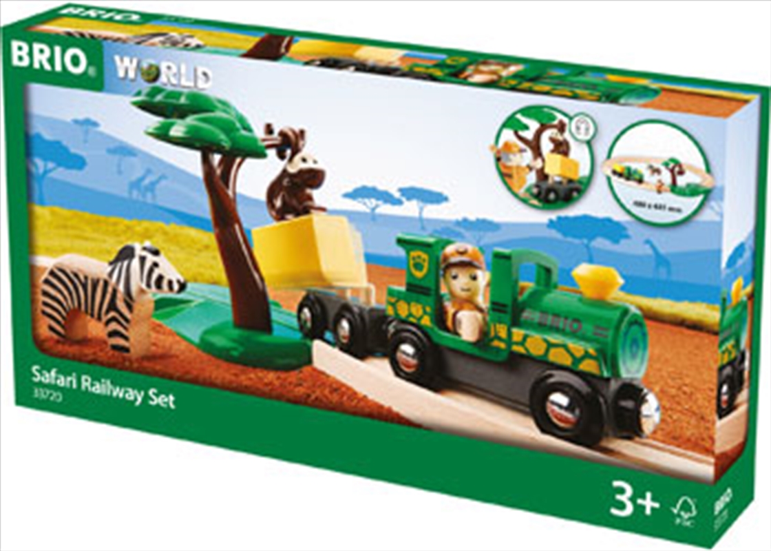 BRIO Safari Railway Set 17 pieces/Product Detail/Building Sets & Blocks