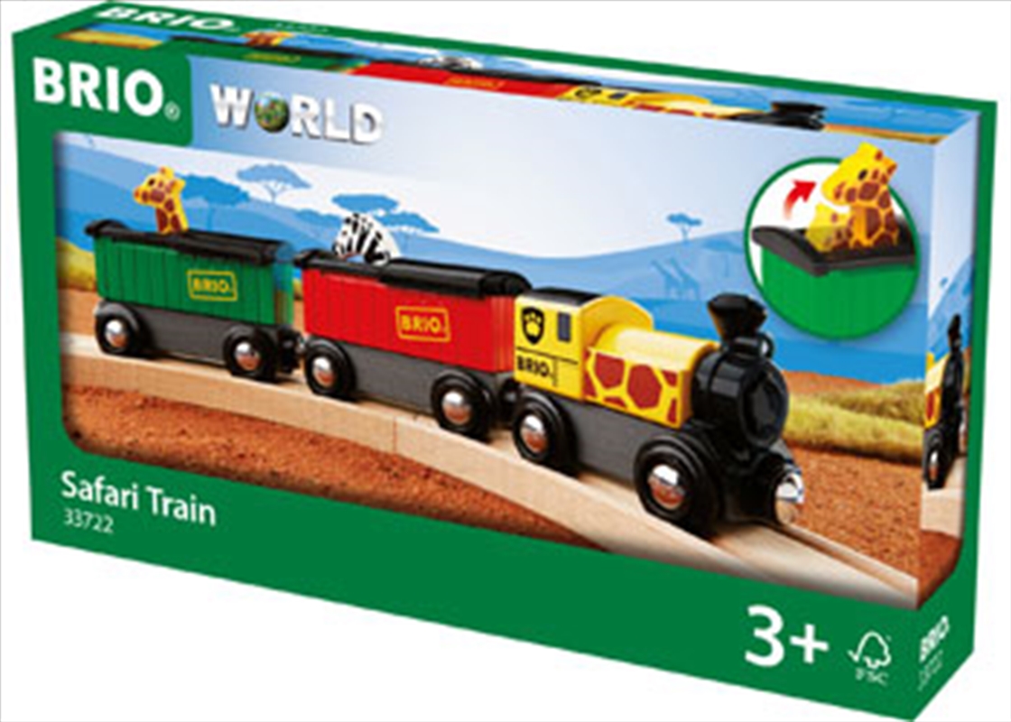 BRIO Safari Train 3 pieces/Product Detail/Building Sets & Blocks