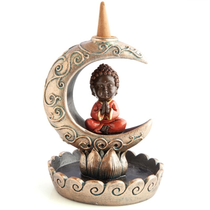 Baby Buddha Moon Backflow Incense Burner/Product Detail/Burners and Incense