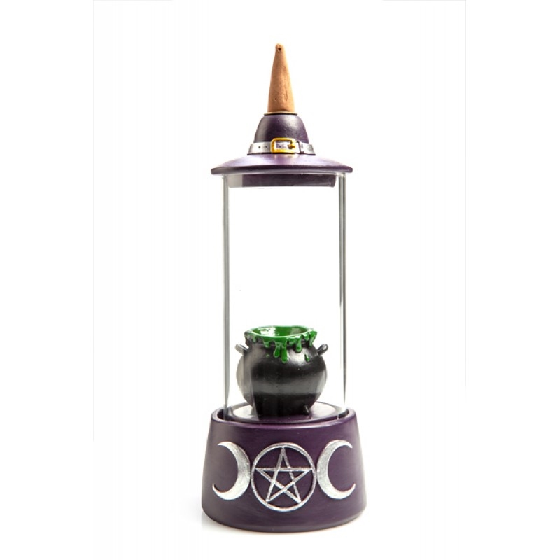 Cauldron Glass Case LED Backflow Incense Burner/Product Detail/Burners and Incense