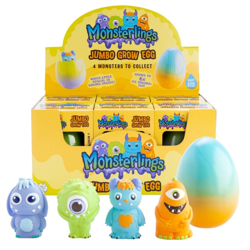 Monsterlings Jumbo Grow Egg (SENT AT RANDOM)/Product Detail/Grow Your Own