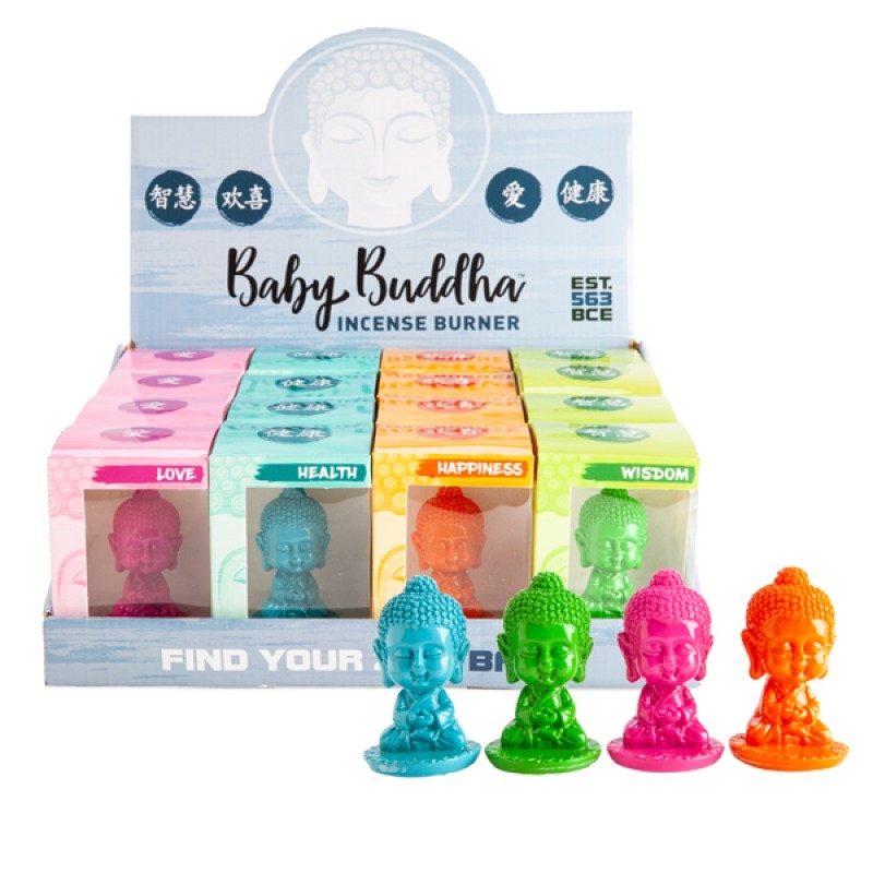 Baby Buddha Incense Burner (SENT AT RANDOM)/Product Detail/Burners and Incense