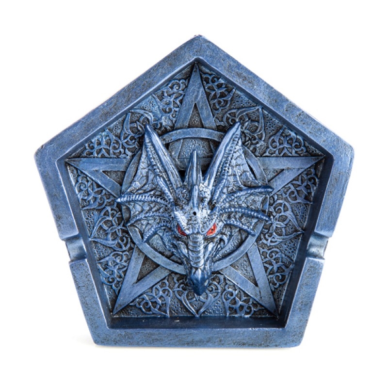 Ice Dragon Pentacle Incense Burner/Product Detail/Burners and Incense