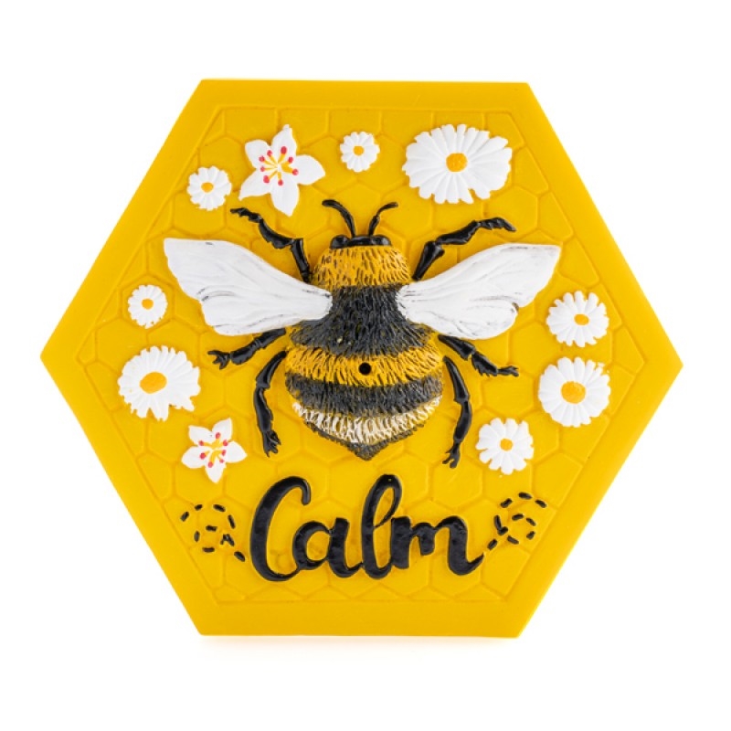 Bee Calm Flat Incense Burner/Product Detail/Burners and Incense