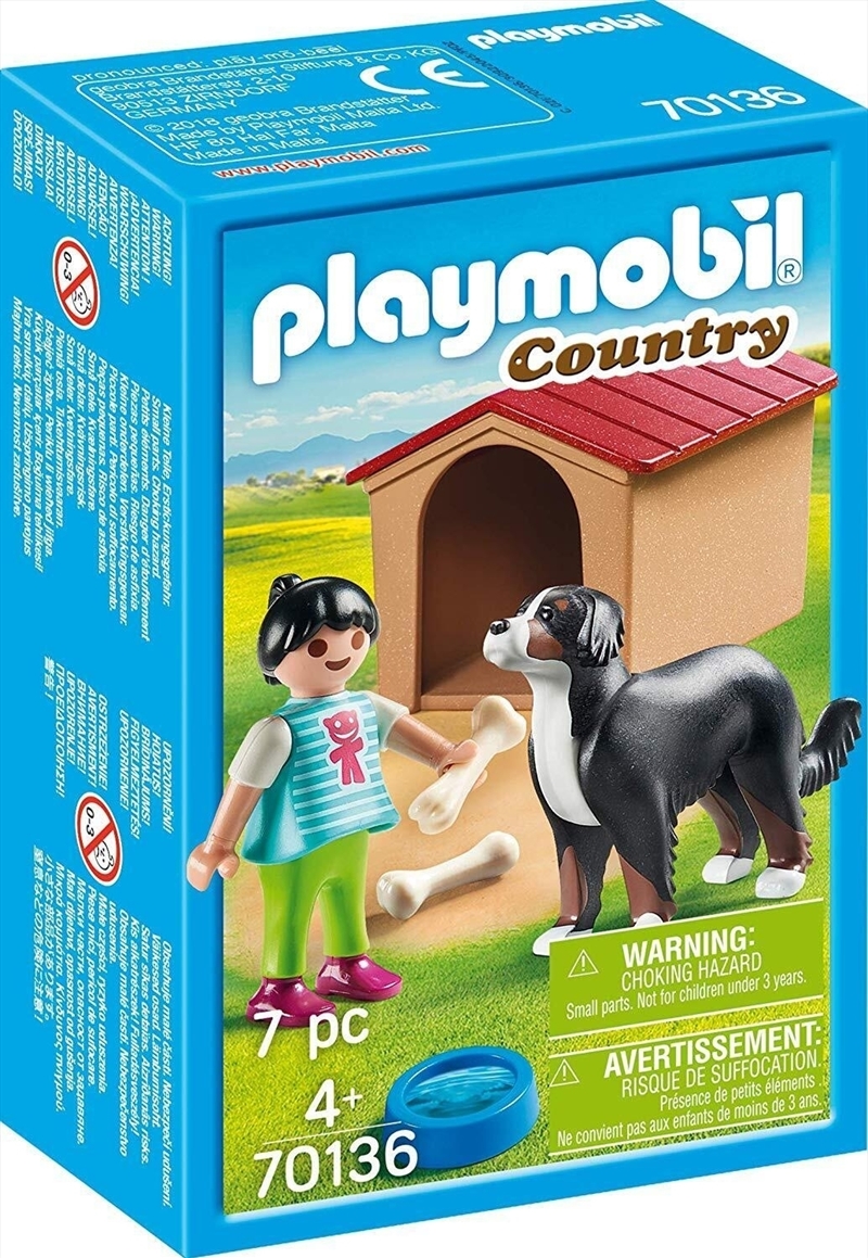 Playmobil Dog with Doghouse Kennel/Product Detail/Play Sets