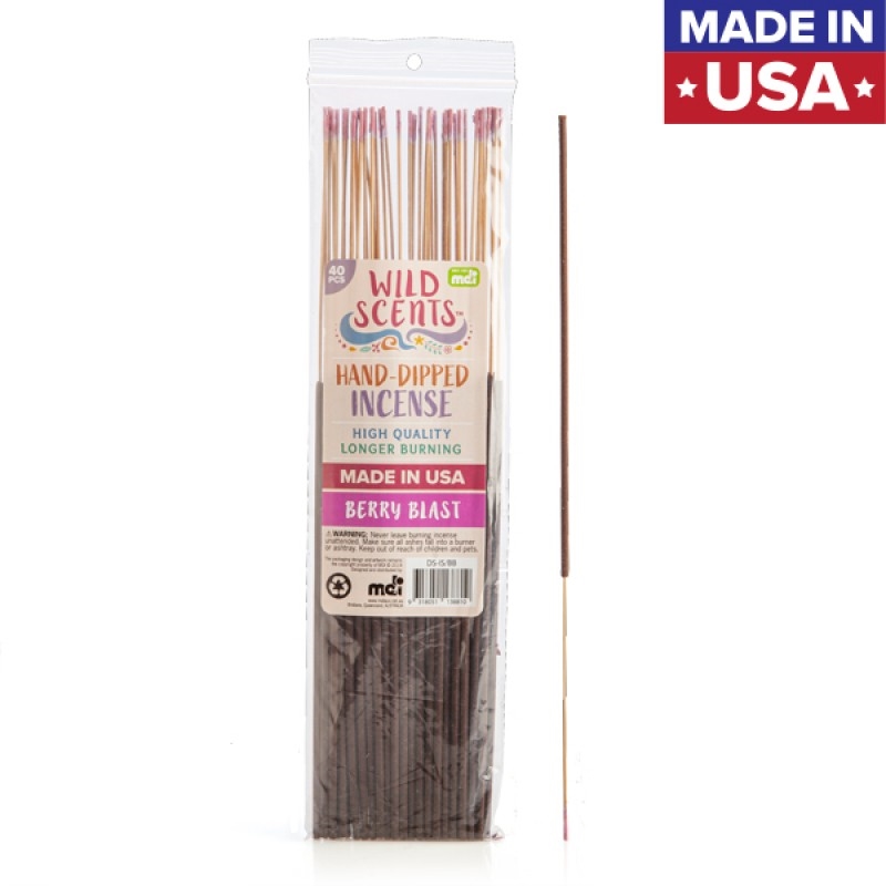 Wild Scents Berry Blast Incense (40 pcs)/Product Detail/Burners and Incense