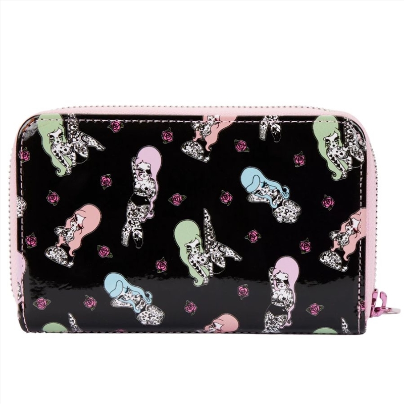 Loungefly Valfre - Lucy Tattoo Zip Purse/Product Detail/Wallets