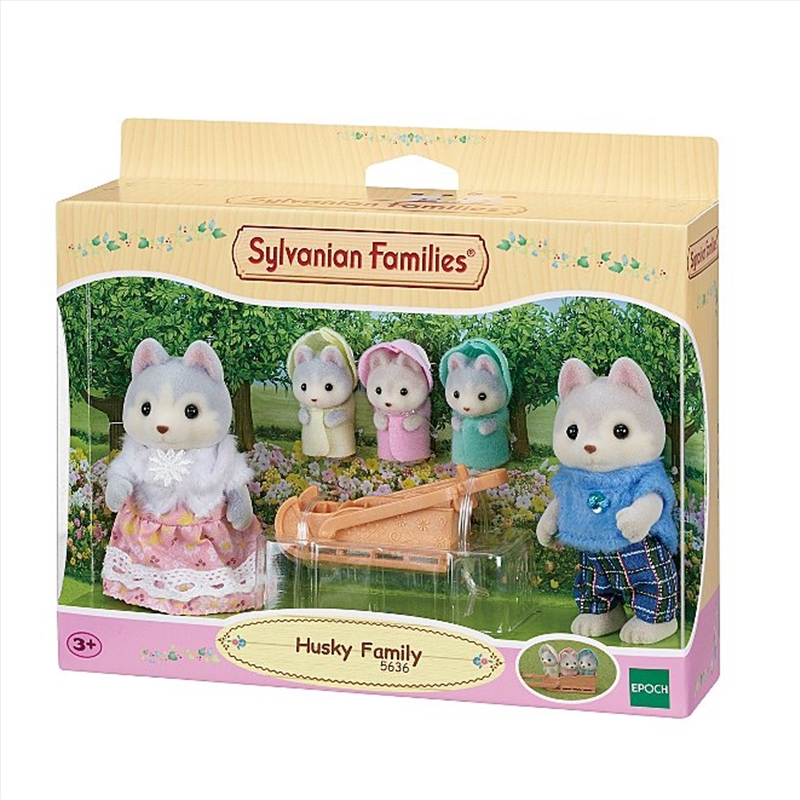 Sylvanian Families Husky Family/Product Detail/Play Sets