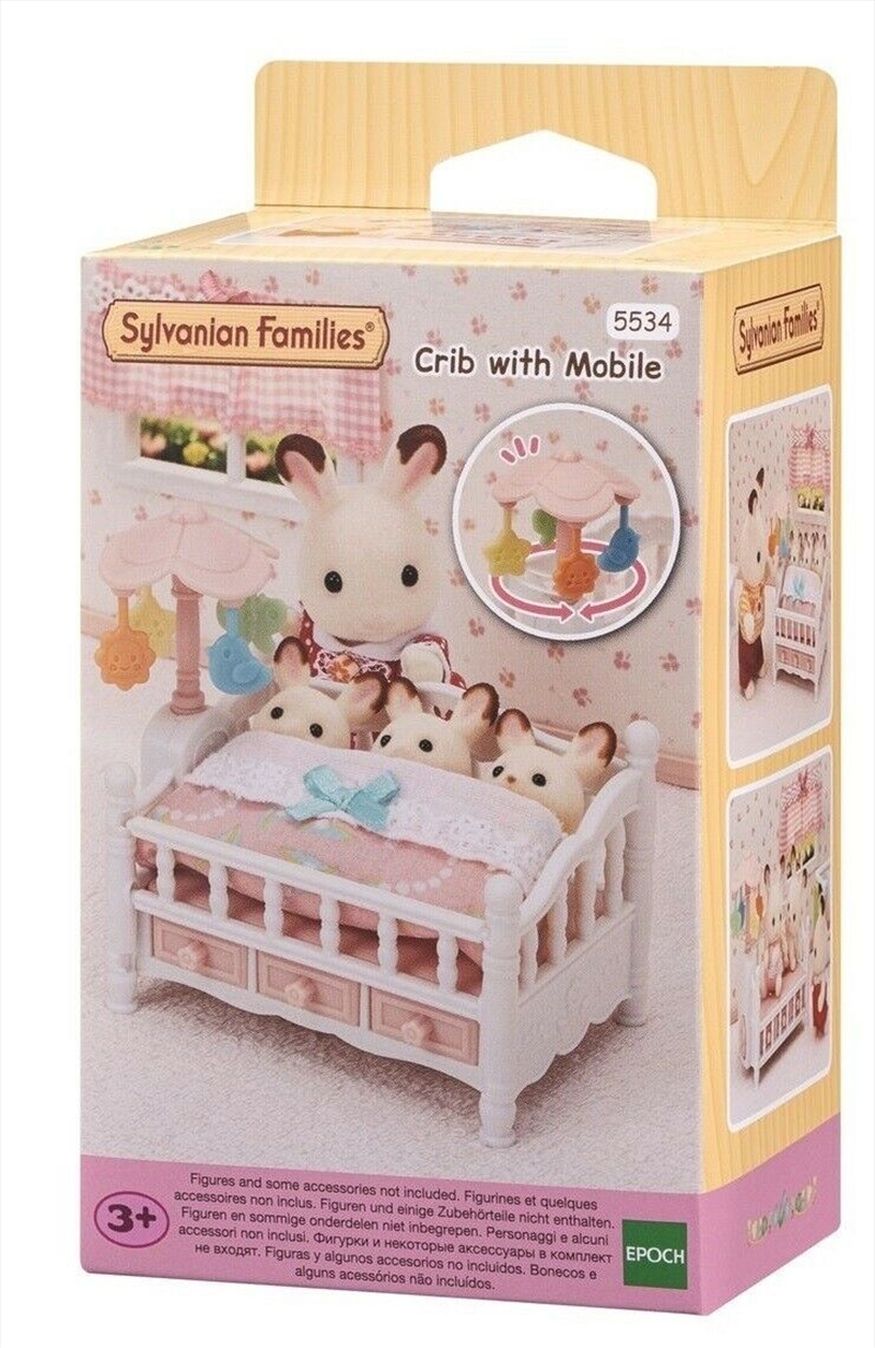 Sylvanian Families Crib with Mobile/Product Detail/Play Sets