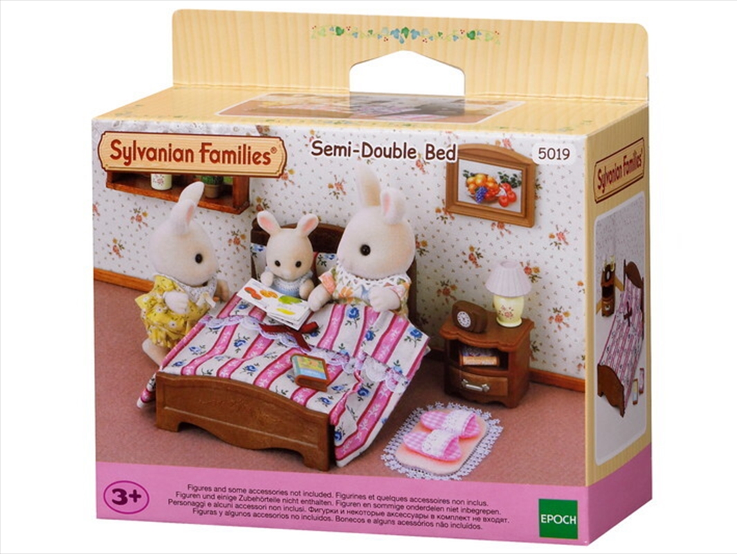 Sylvanian Families Semi Double Bed/Product Detail/Play Sets