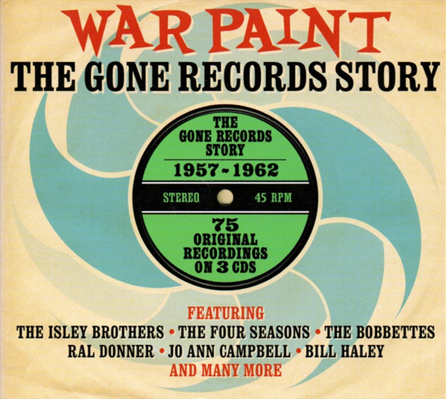 War Paint The Gone Records Story/Product Detail/Rock