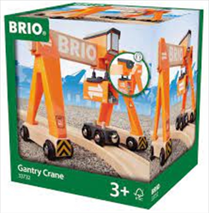 Brio Gantry Crane 4 Pieces/Product Detail/Building Sets & Blocks