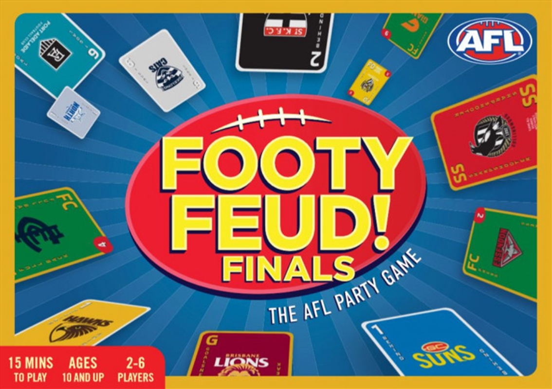 AFL Footy Feud Finals the AFL Party Game/Product Detail/Card Games