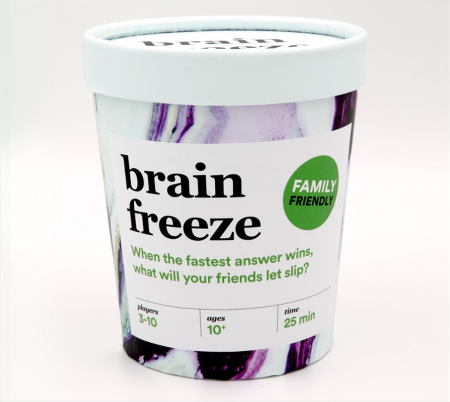 Brain Freeze/Product Detail/Card Games