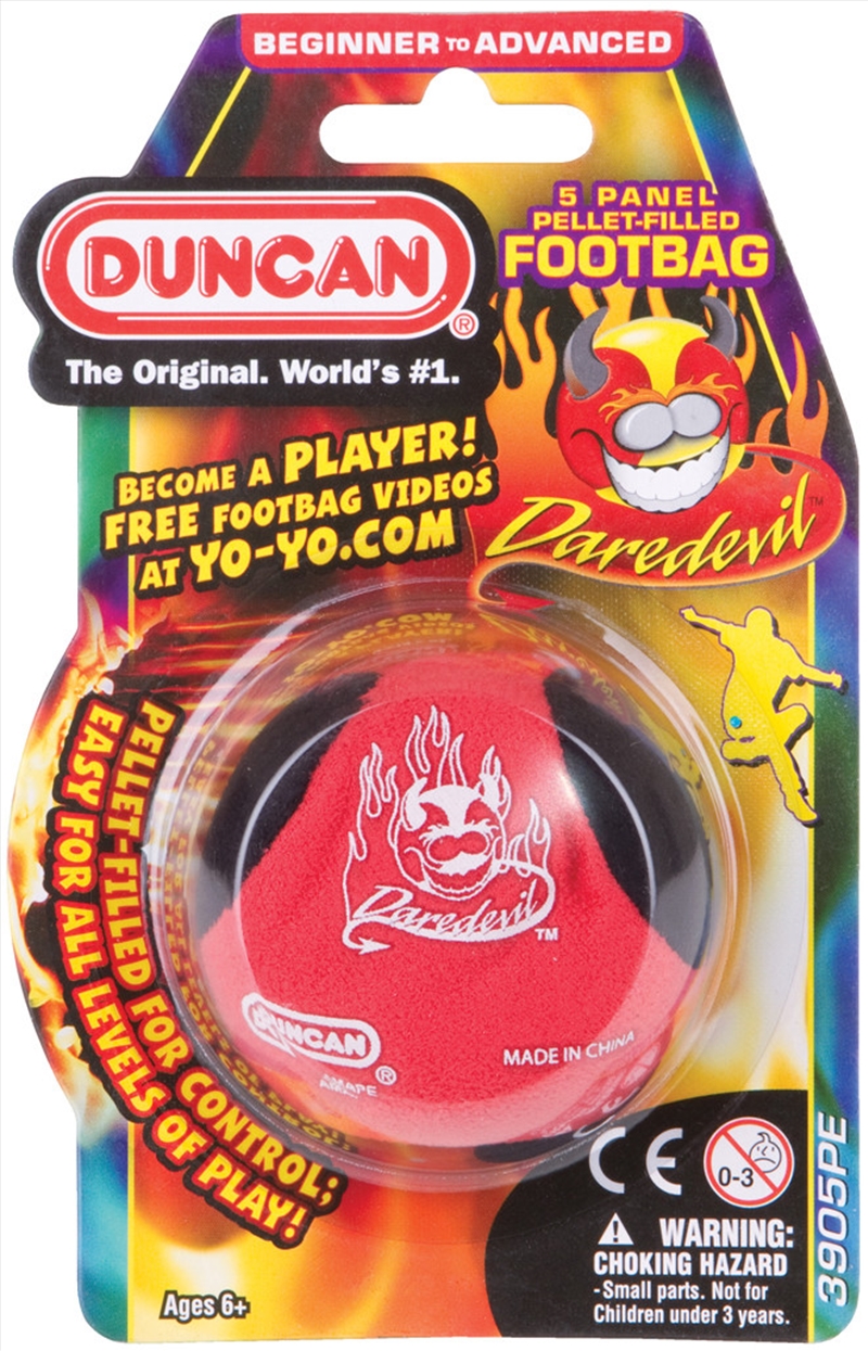 Duncan Footbag Daredevil 5 Panel Pellet Filled (Assorted Colours)/Product Detail/Outdoor and Pool Games