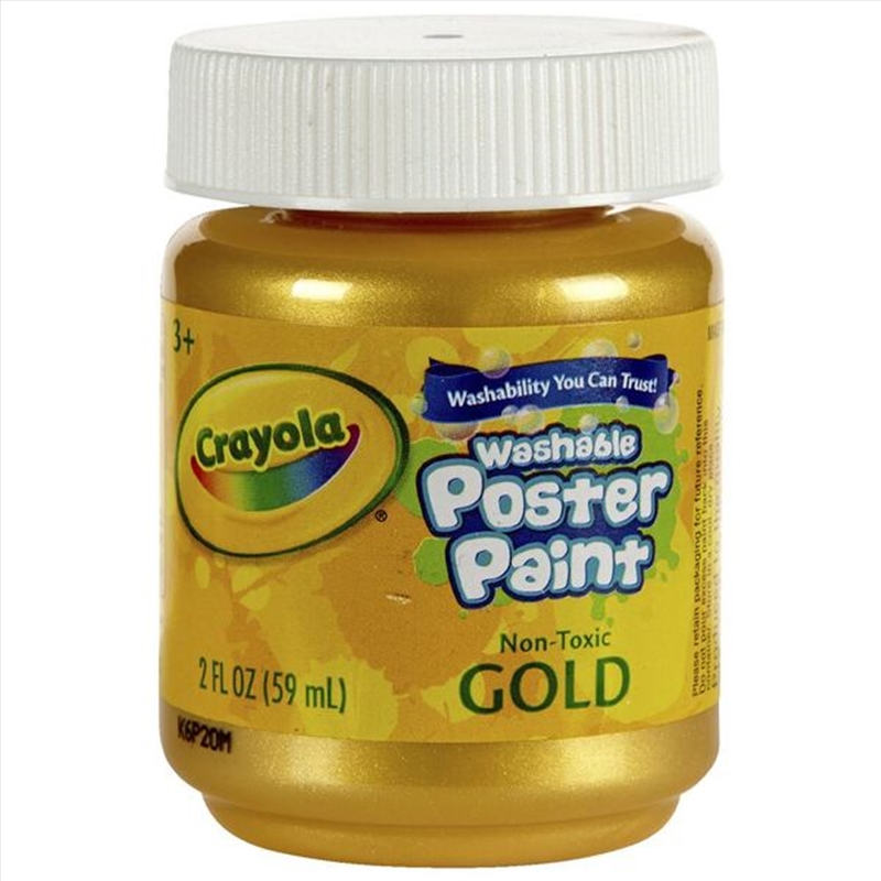 Crayola Washable Kids Paint- Metallic Gold/Product Detail/Paints