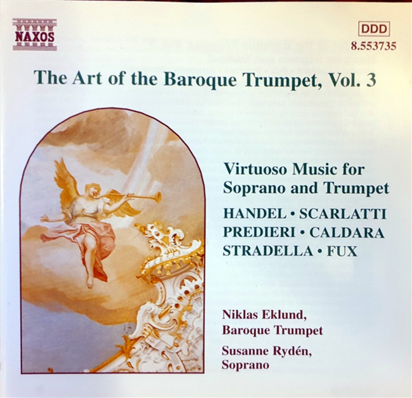 Art Of Baroque Trumpet Vol 3/Product Detail/Classical