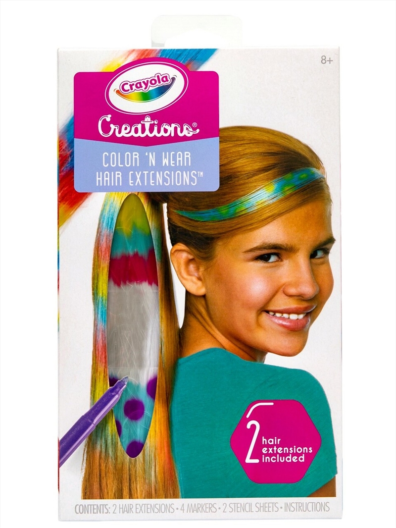 Crayola Color N Wear Hair Extensions/Product Detail/Arts & Craft