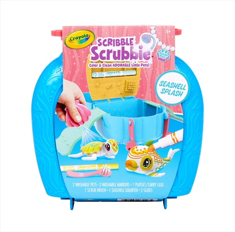 Crayola Scribble Scrubbie  Ocean Pets Seashell Splash/Product Detail/Arts & Craft