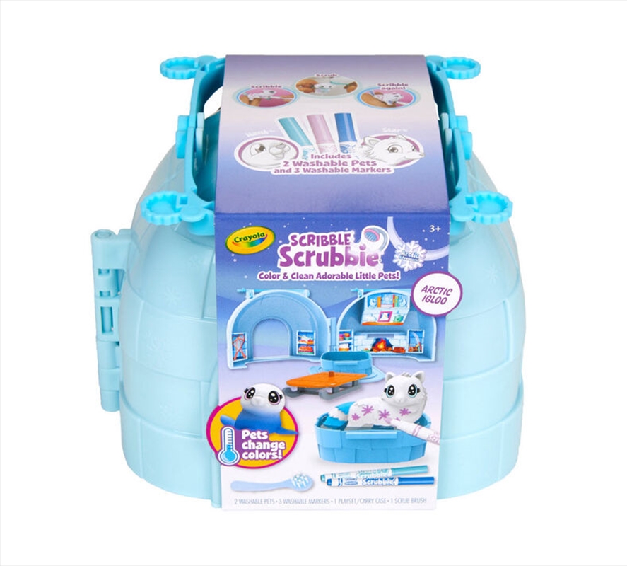 Crayola Scribble Scrubbie Pets Arctic Igloo/Product Detail/Arts & Craft