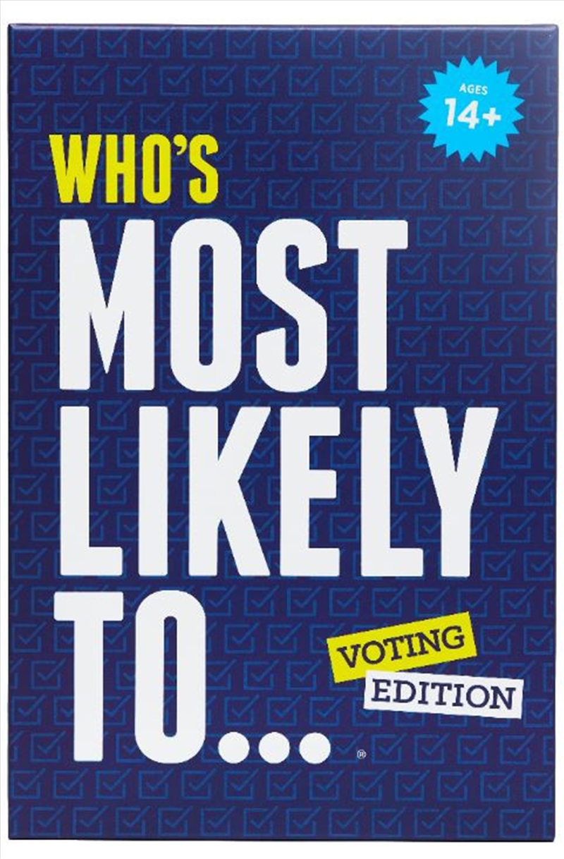 Who's Most Likely To Voting Edition/Product Detail/Card Games