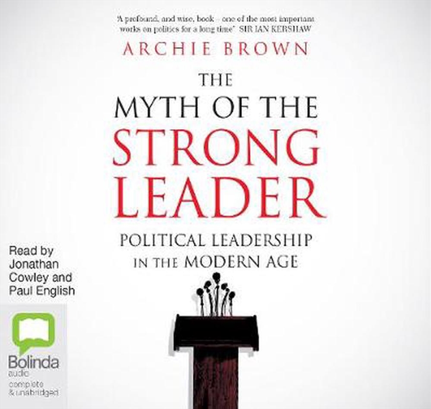 The Myth of The Strong Leader/Product Detail/Politics & Government