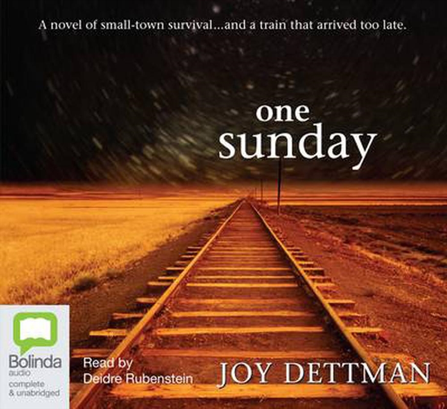 One Sunday/Product Detail/Australian Fiction Books