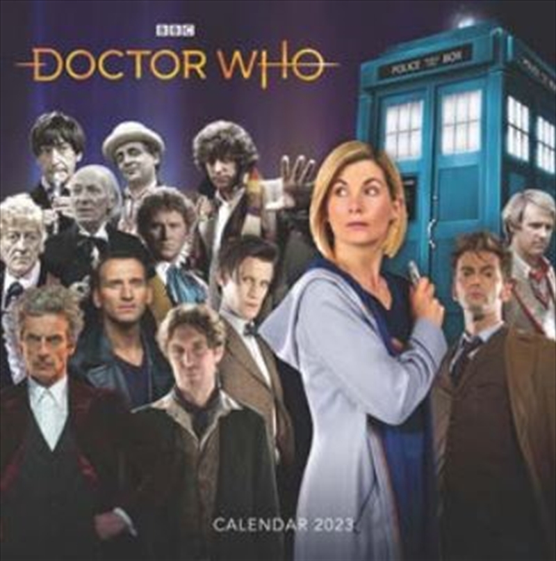 Buy Doctor Who 2023 Square Calendar Online Sanity