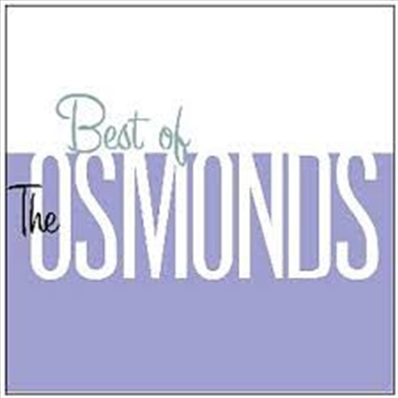 Best Of The Osmonds/Product Detail/Rock/Pop