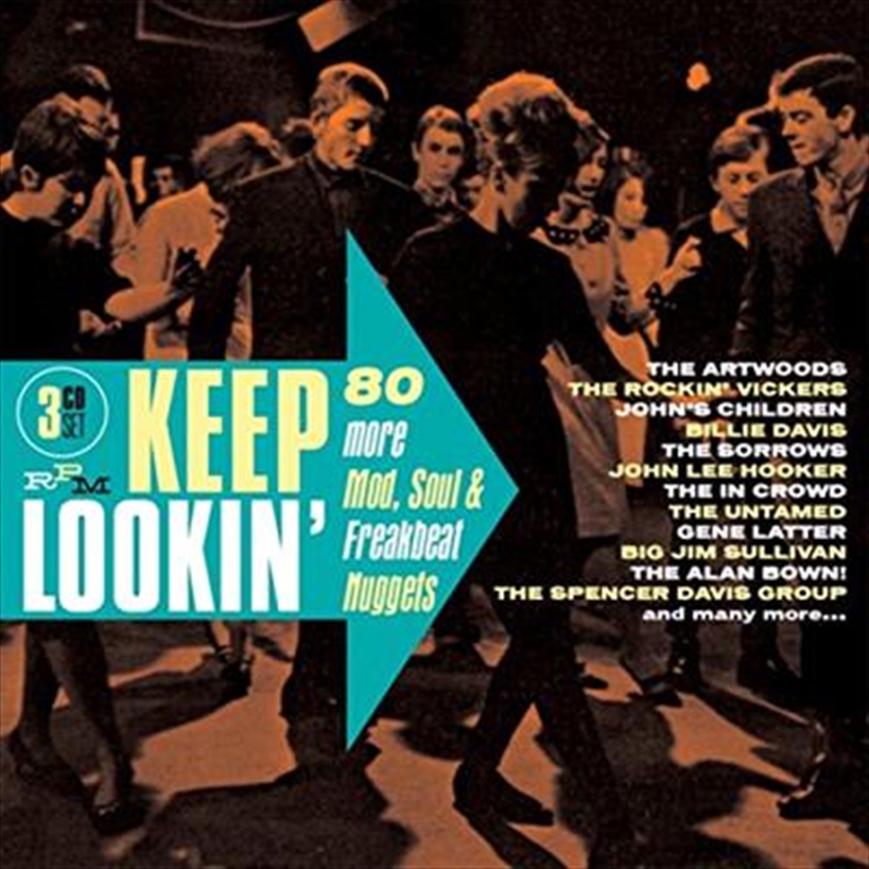 Buy Various Keep Lookin 80 More Mod Soul And Freakbeat Nuggets On Cd Music Sanity 1411