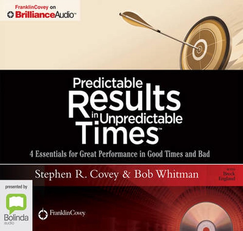 Predictable Results in Unpredictable Times/Product Detail/Business Leadership & Management