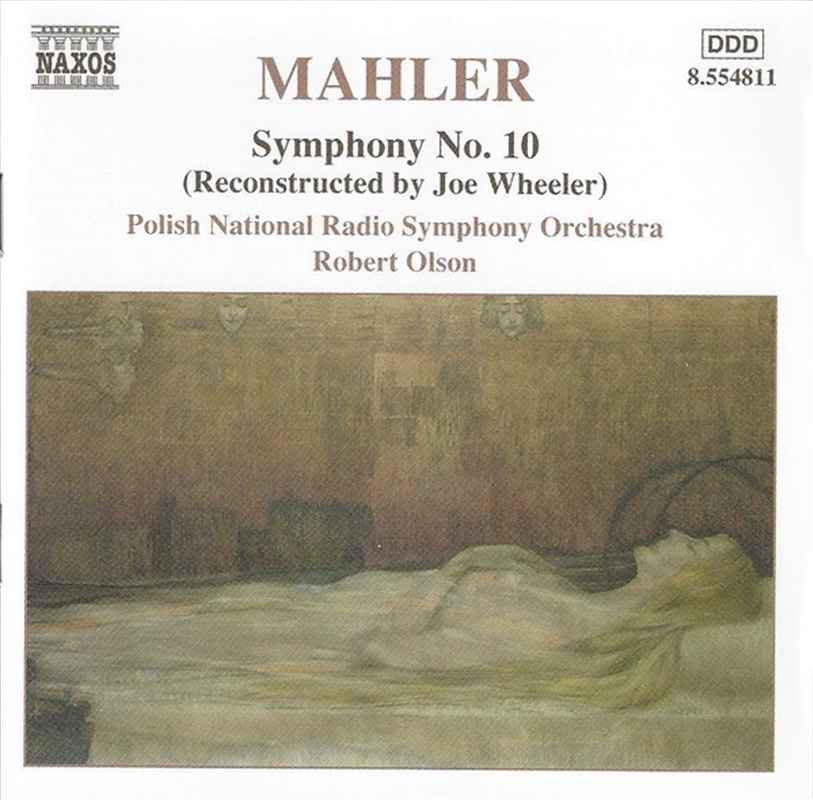 Mahler: Symphony No 10/Product Detail/Classical