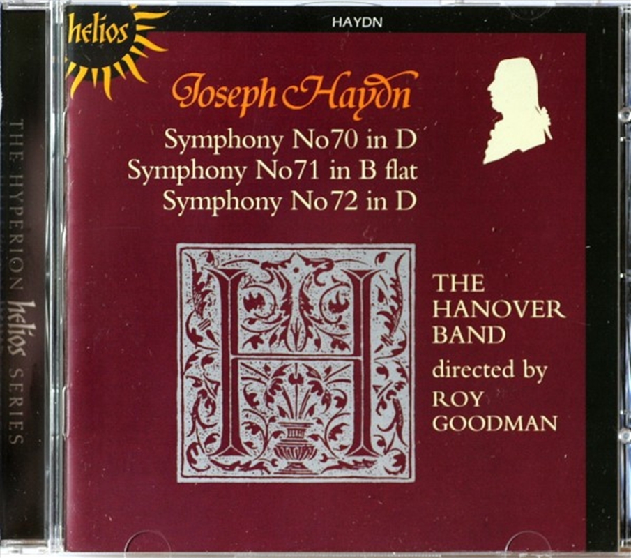 Haydn: Symphony No 70 - 72/Product Detail/Classical