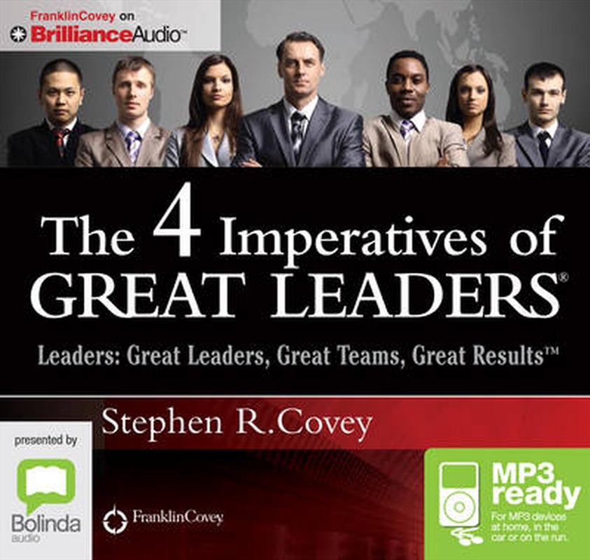 Buy The 4 Imperatives Of Great Leaders Online | Sanity