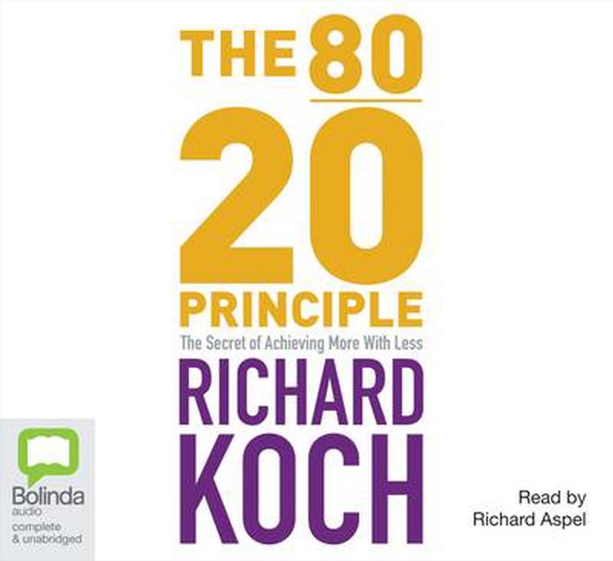 The 80/20 Principle/Product Detail/Psychology