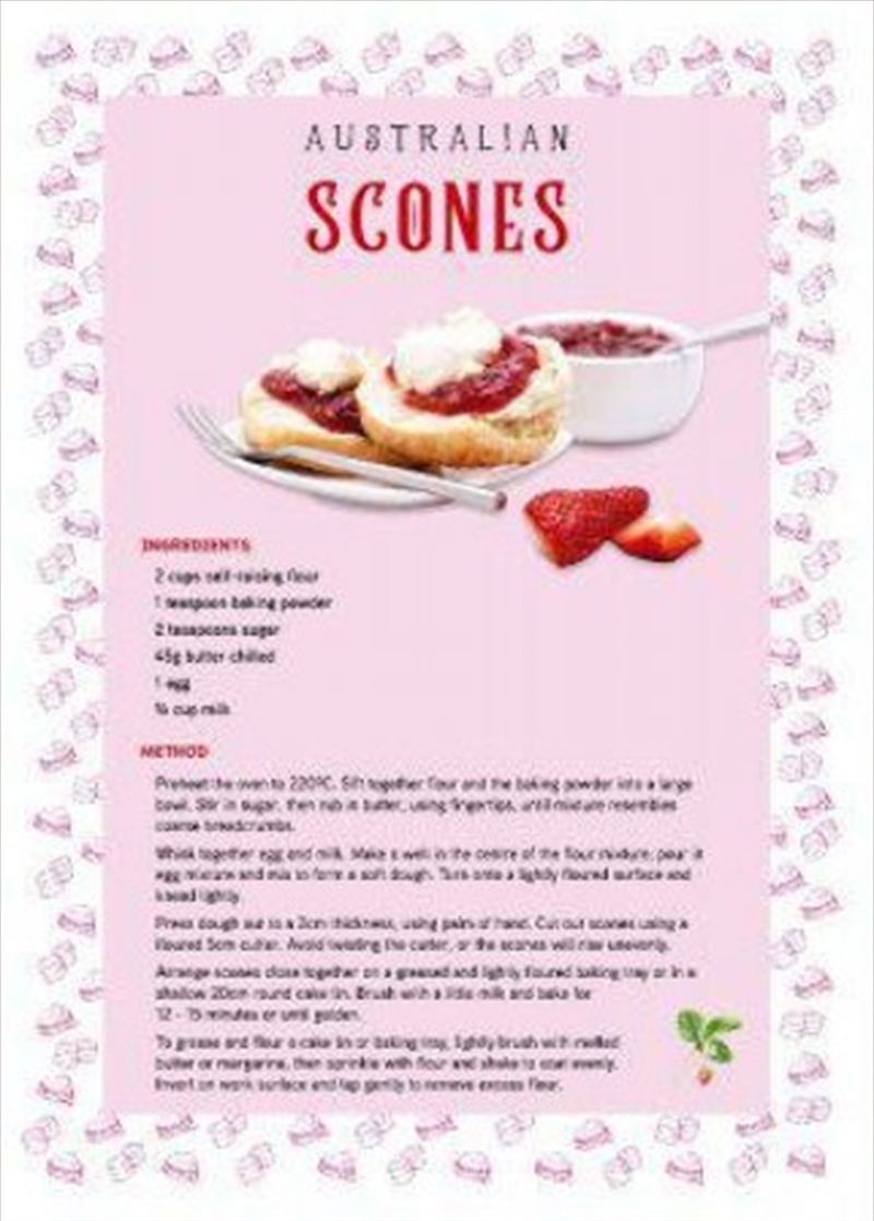 Australian Scones Tea Towel/Product Detail/Homewares