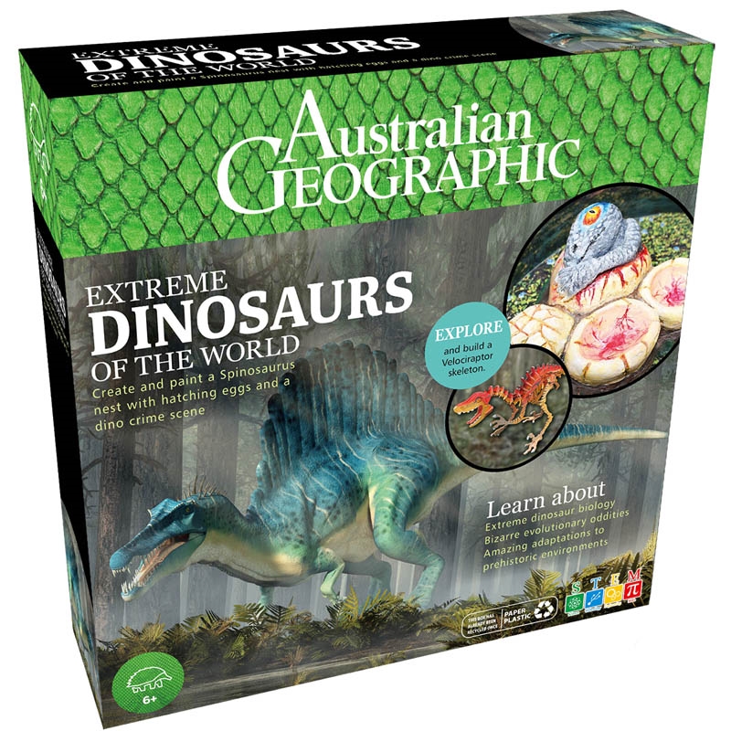 Australian Geographic Extreme Dinosaurs Of The World/Product Detail/STEM Toys & Kits