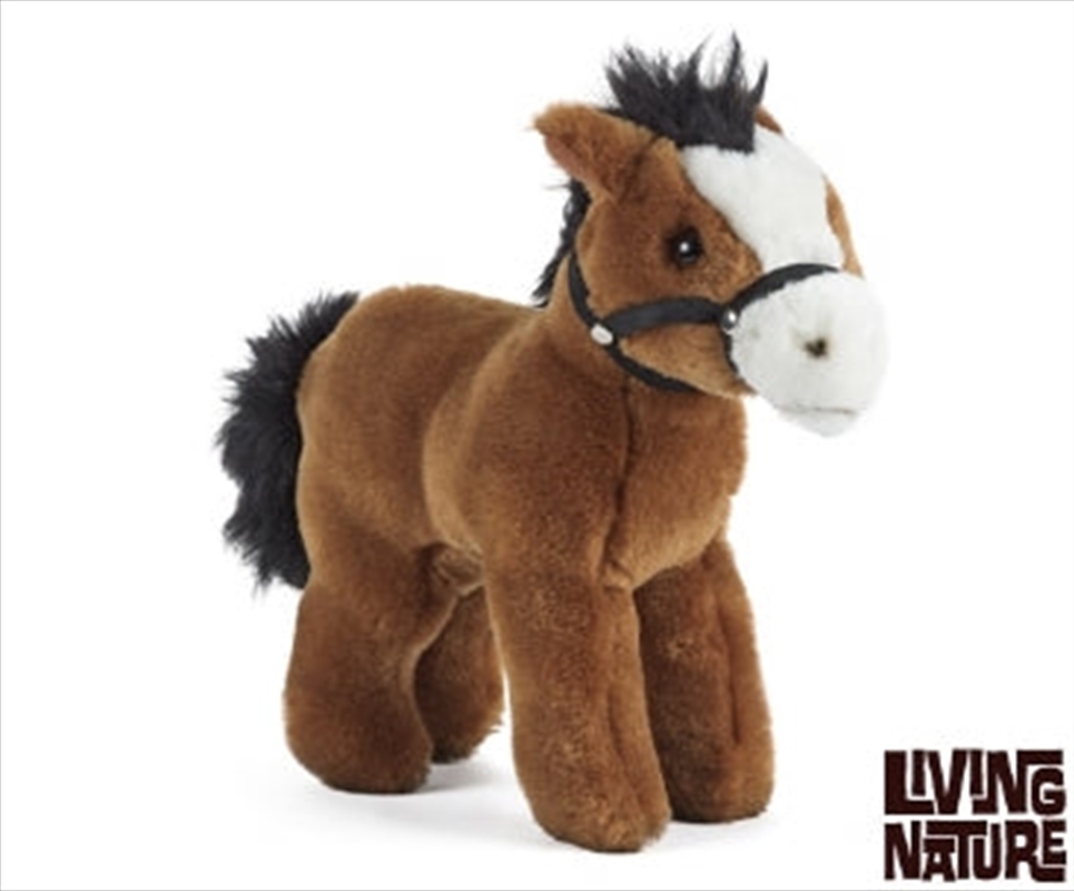 Horse With Bridle 23cm/Product Detail/Plush Toys