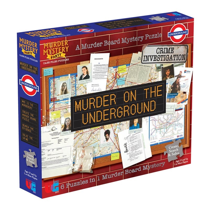 Murder On The Underground 1000/Product Detail/Jigsaw Puzzles